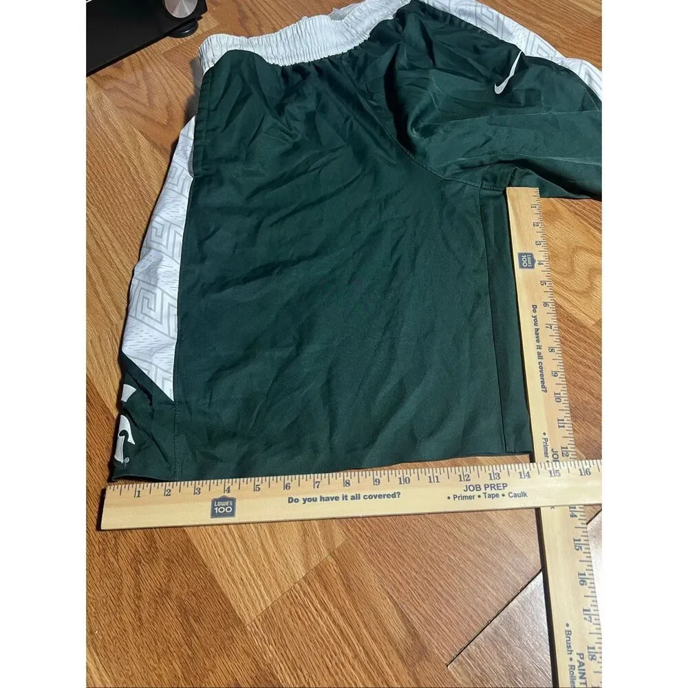 Nike Dri-FIT Michigan State Spartans MSU Basketball Shorts XL